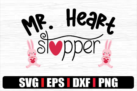 Mr. Heart Stopper: Graphics for Crafts